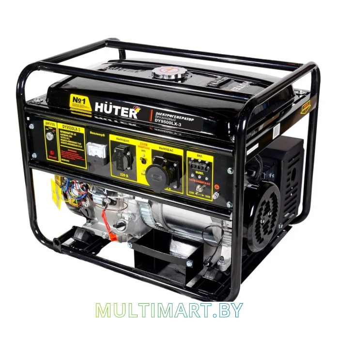 Бензиновый генератор Huter DY9500LX-3